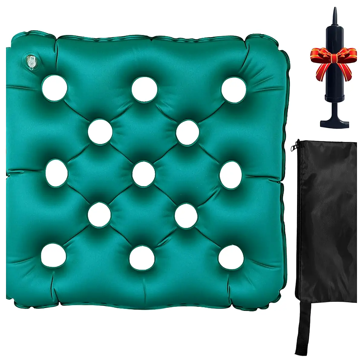 Waffle Cushions for Pressure Relief, Inflatable Seat Cushion