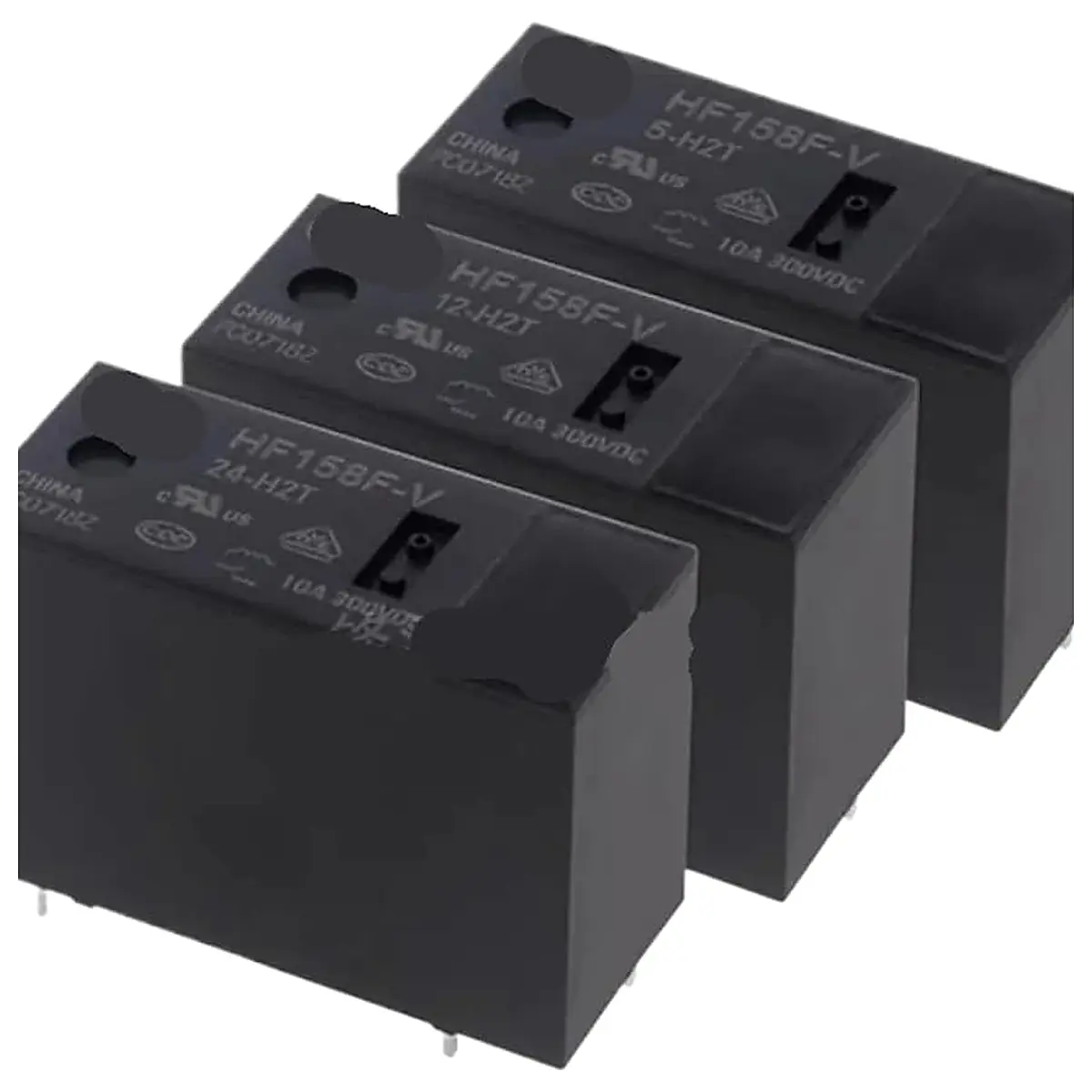 1PCS Small High Power DC Relay HF158F V 5 H2T HF158F V 12 H2T HF158F V 24 H2T