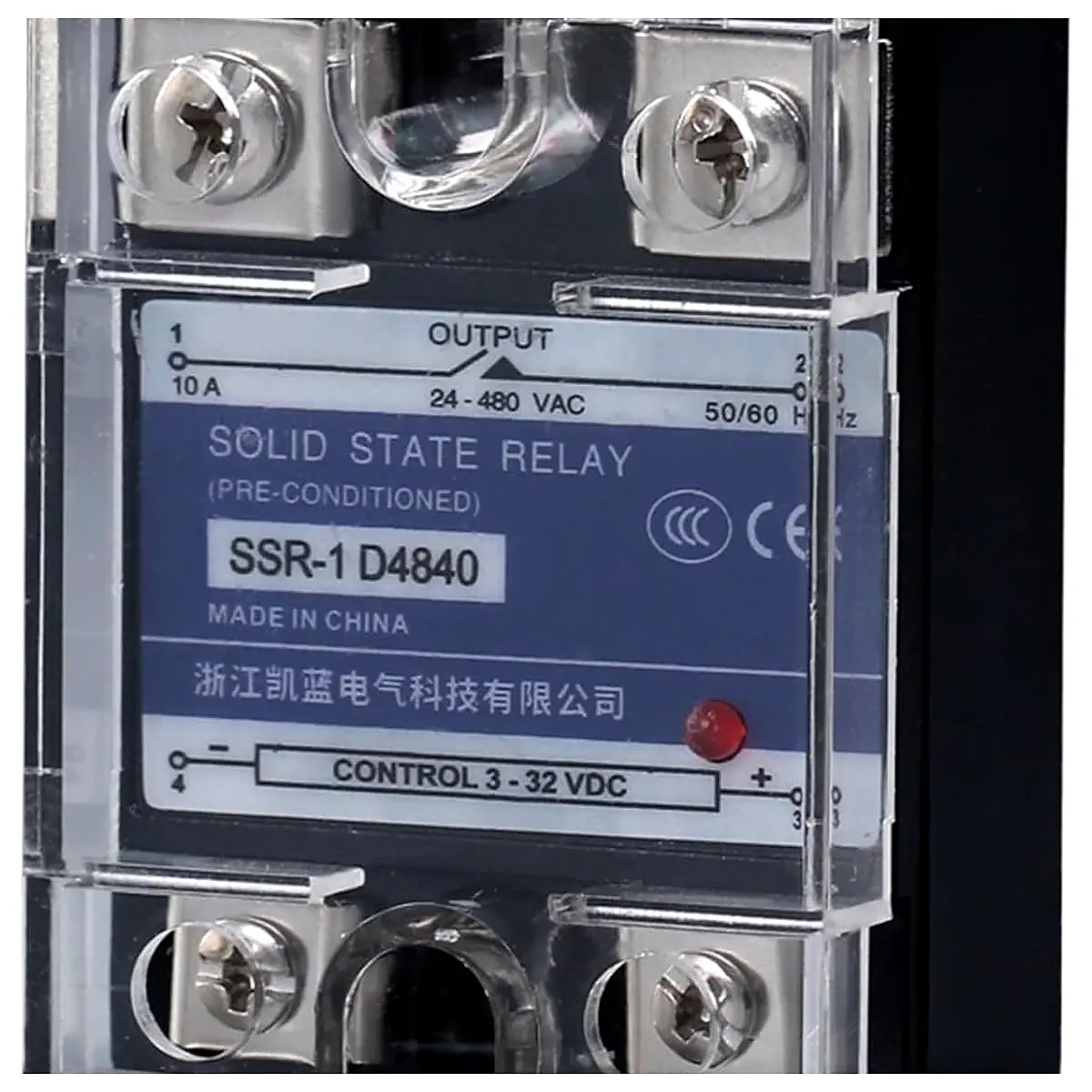 SSR 10DD 25DD 40DD 80A 100A SSR Single Phase DC Control DC 3 32VDC to 220VDC 600V 10A 25A 40A DD Solid State Relay X Large