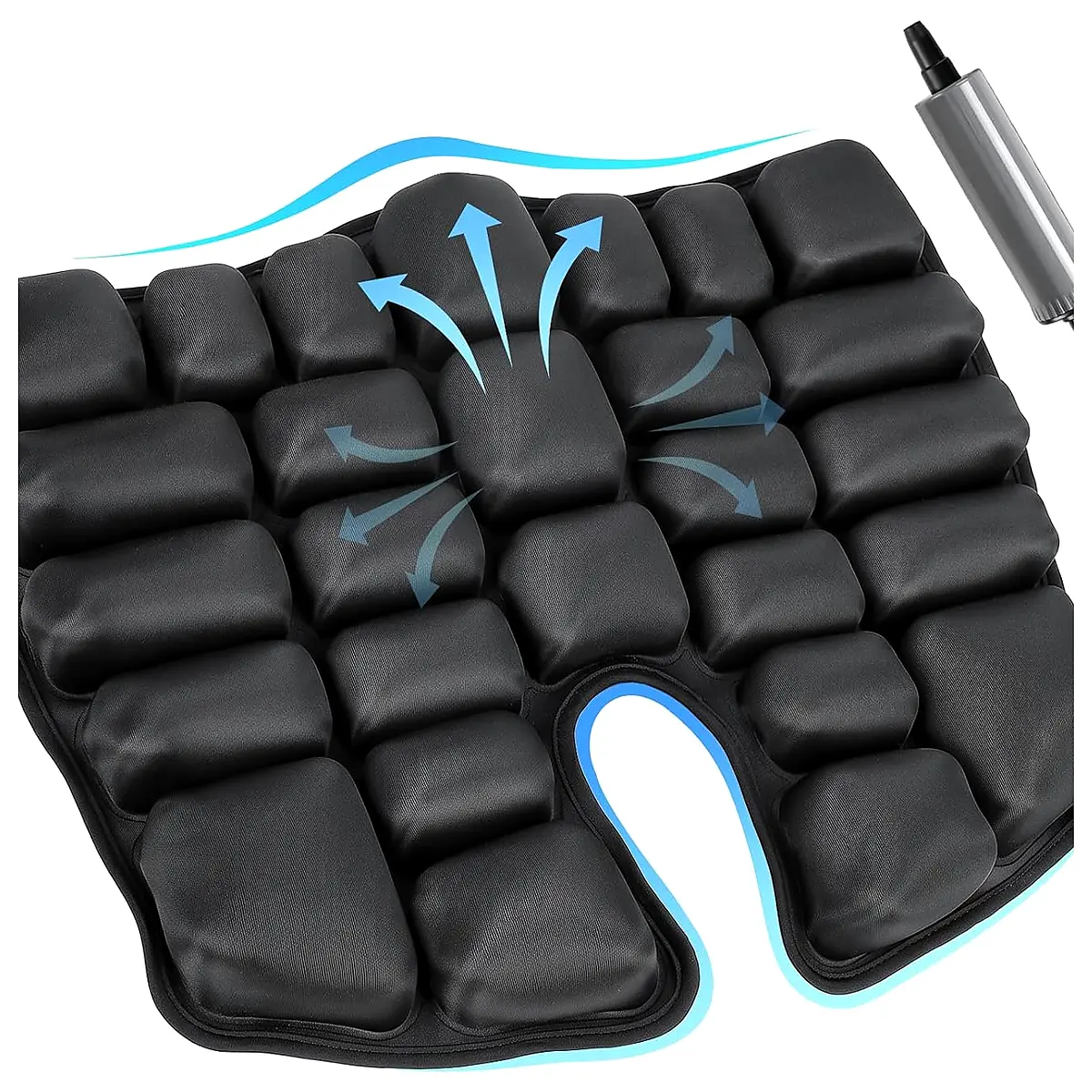 Upgrade Travel Seat Cushion for Airplane, Portable Adjustable Air Seat Cushion
