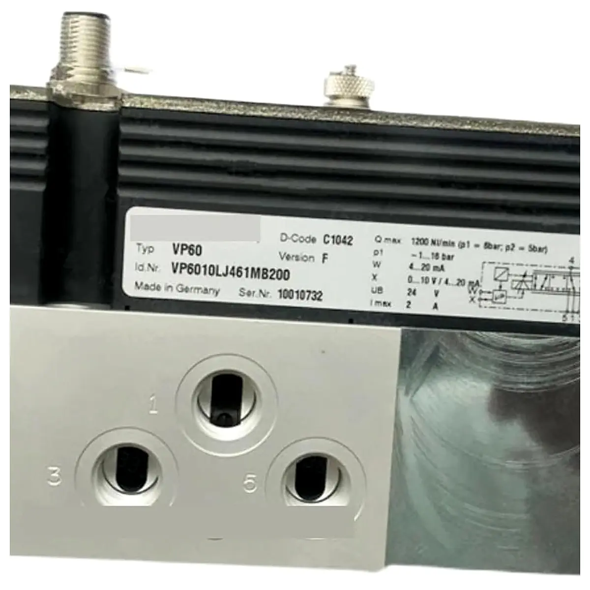 VP6010LK661MB200 VP6010LJ661MB200 Proportional Valve