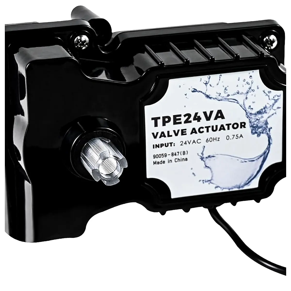 TPE24VA 24 Volt Pool Valve Actuator Control Replacement Compatible with all 24VAC Control Systems, Suitable for Pools, Solar Heating Systems, Spas and More, 2 Way and 3 Way Valves