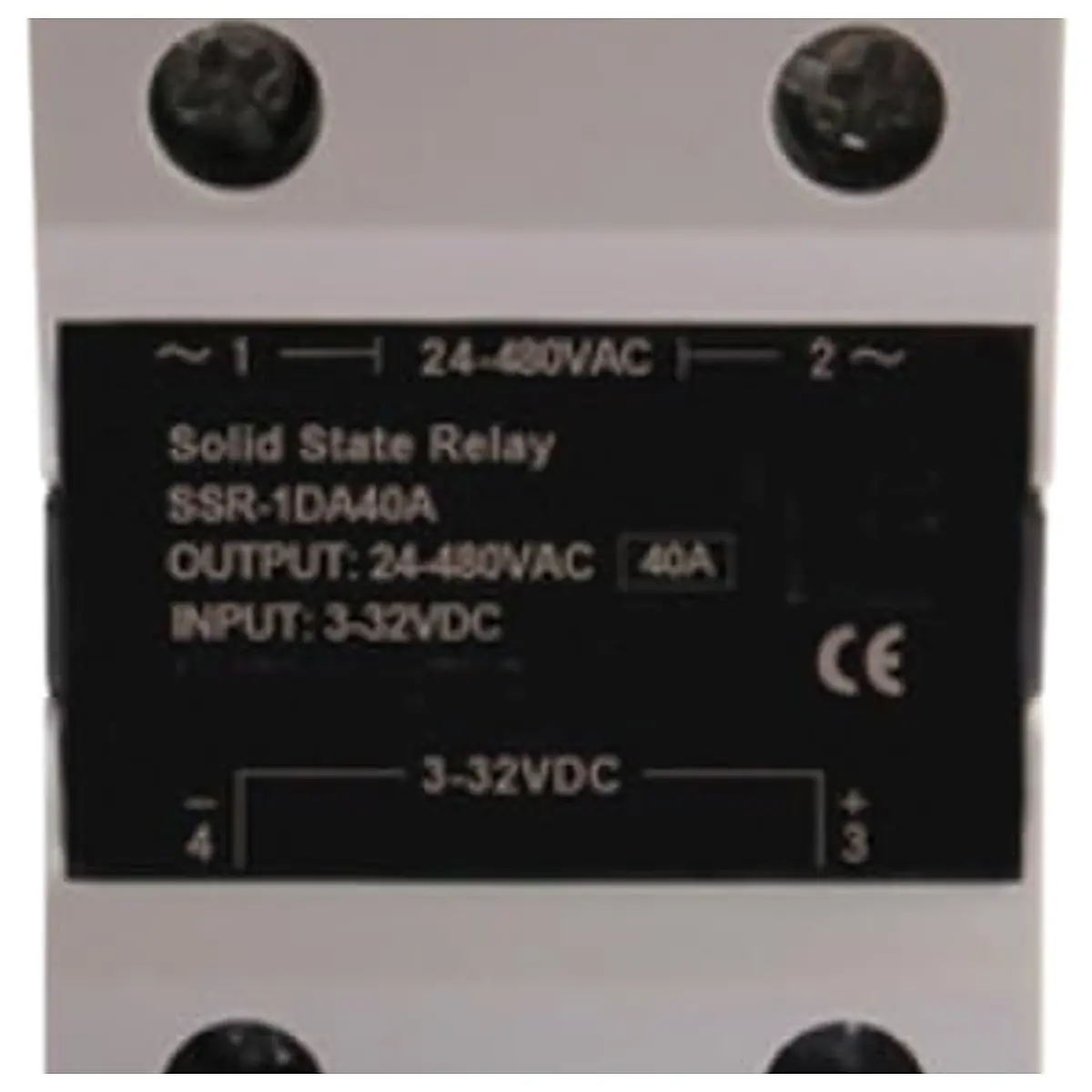 3 32VDC Single Phase Solid State Relay 24 480VAC SSR 60DA 80DA 100DA 120DA High Function for Temperature Controller SSR 80DA
