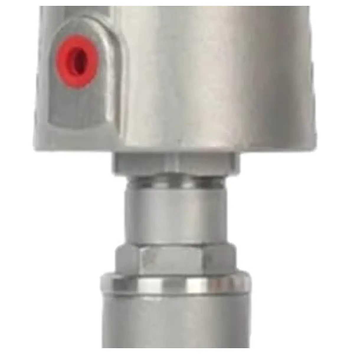 DN15 3 Way Stainless Steel Pneumatic Actuator Angle Seat Valve 16bar Normally Closed