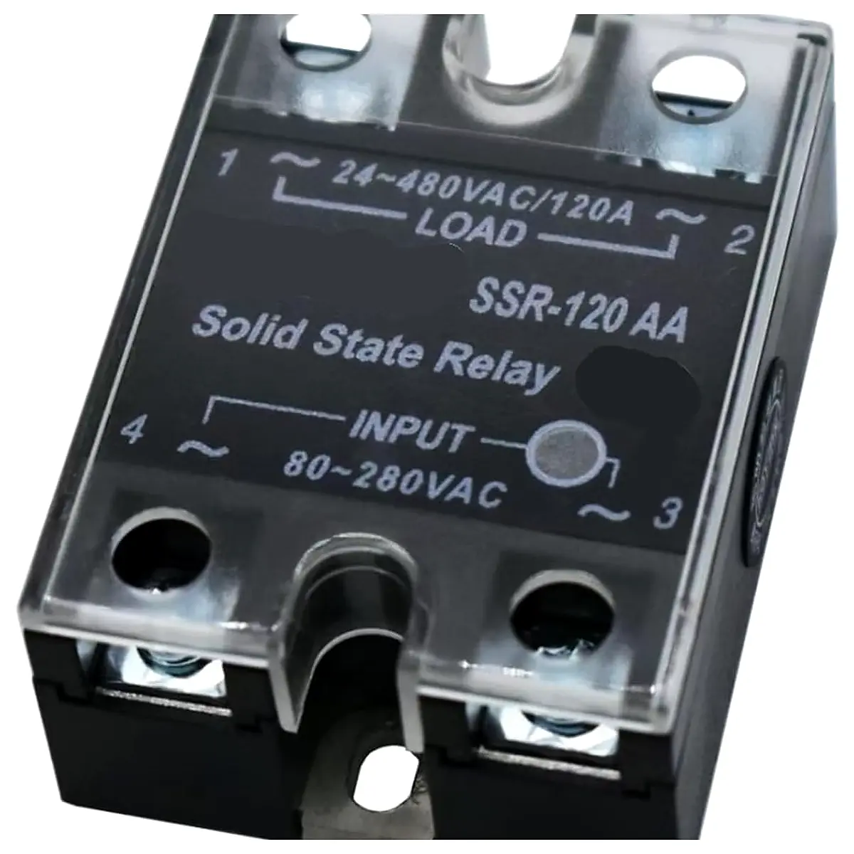 AC Control 110V 220V Input 24V 480V Load 10A 40A 100A 120A High Current Solid State Relay 220V 1Pcs SSR 100AA 100A