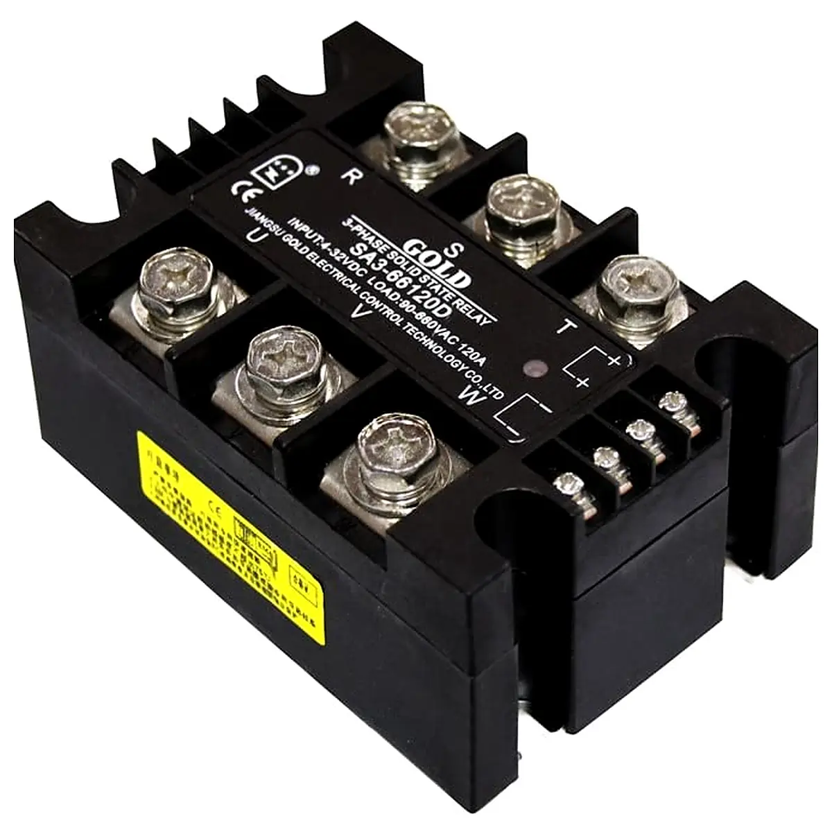 Compatible with Three Phase Solid State Relay SA3 66150D 66200D 66300D 66400D 66250D 4010D 4030D 4060D 4080D AC 380V SA3 66100D