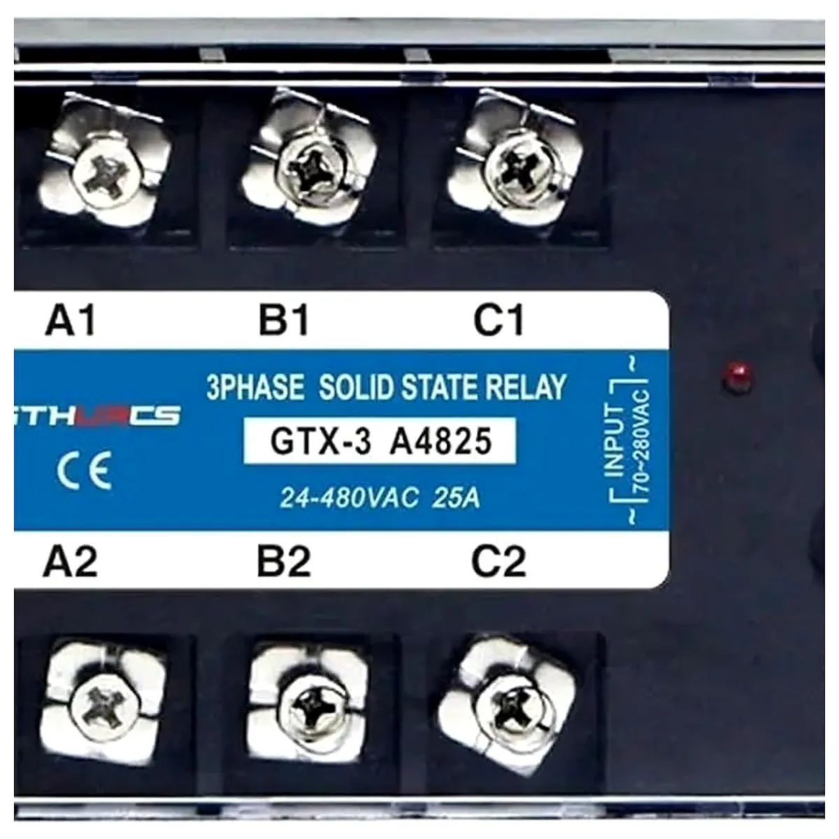 DC AC AC AC Three Phase Solid State Relay 3 SSR 10A 25A 40A 60A 80A 100A 120A 200A 70 280V AC Control 24 480V 40AA 40DA AC Control AC, 80AA AC AC