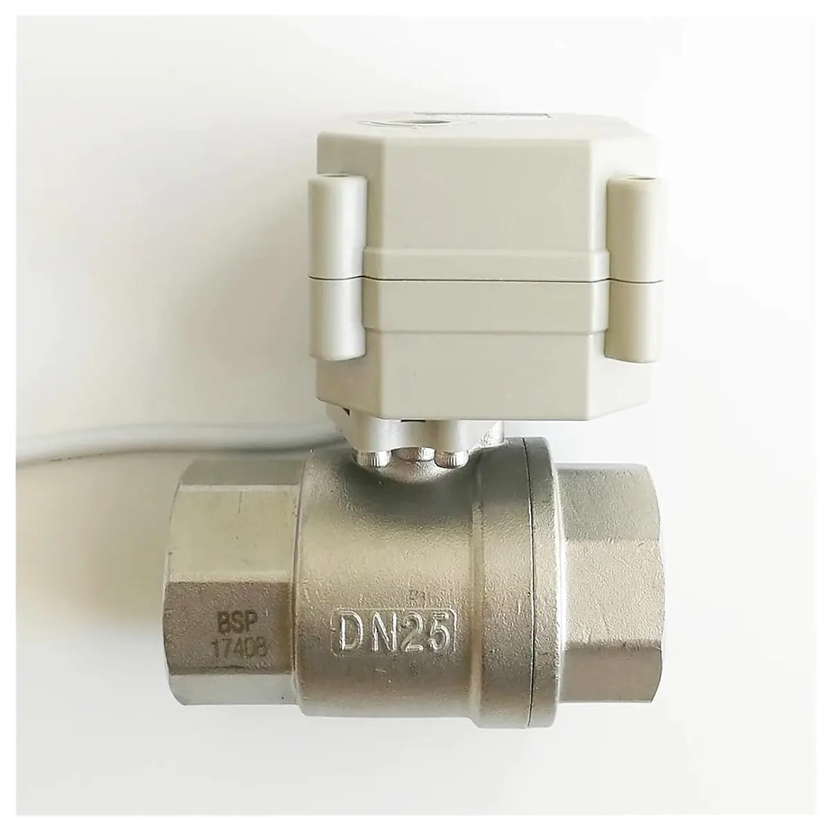 TFM25 S2 C Proportional Valve 2 Way Brass 1 DN25 0 5V 0 10V 4 20mA Regulating Valve DC9 24V 5 Wires for HVAC Water Control Bsp, OUTPUT 4 20MA 4MA TO 20MA