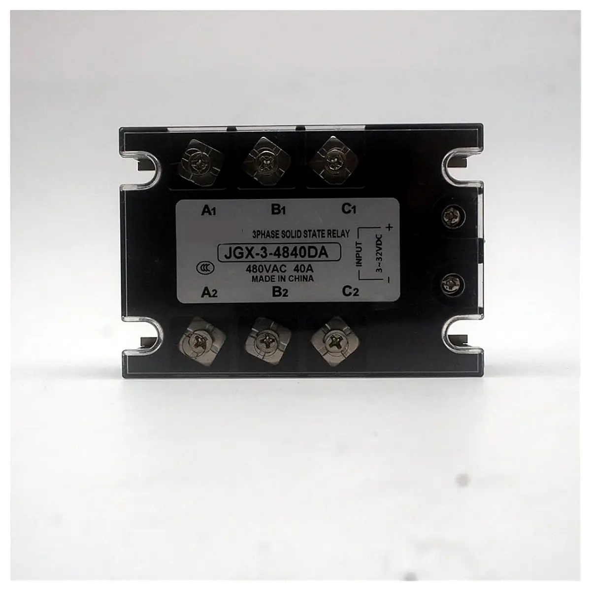 Jgx 3 SSR 3 10DA 25DA 40DA 50DA 60DA 80DA DC Control AC Three Phase Solid State Relay 480VAC 3 32VDC 40DA