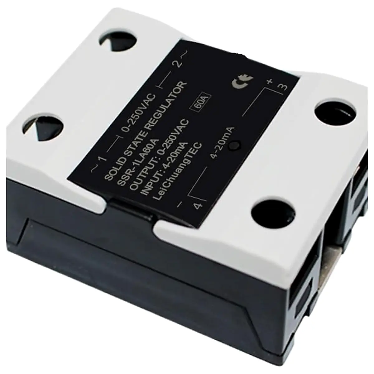 1pc 0 10VDC Voltage Regulator 4 20mA 0 5VDC Single Phase Control Solid State Relay 10A 25A 40A 60A 80A 100A 120A Ssr 1vf 0 5vdc, 120A