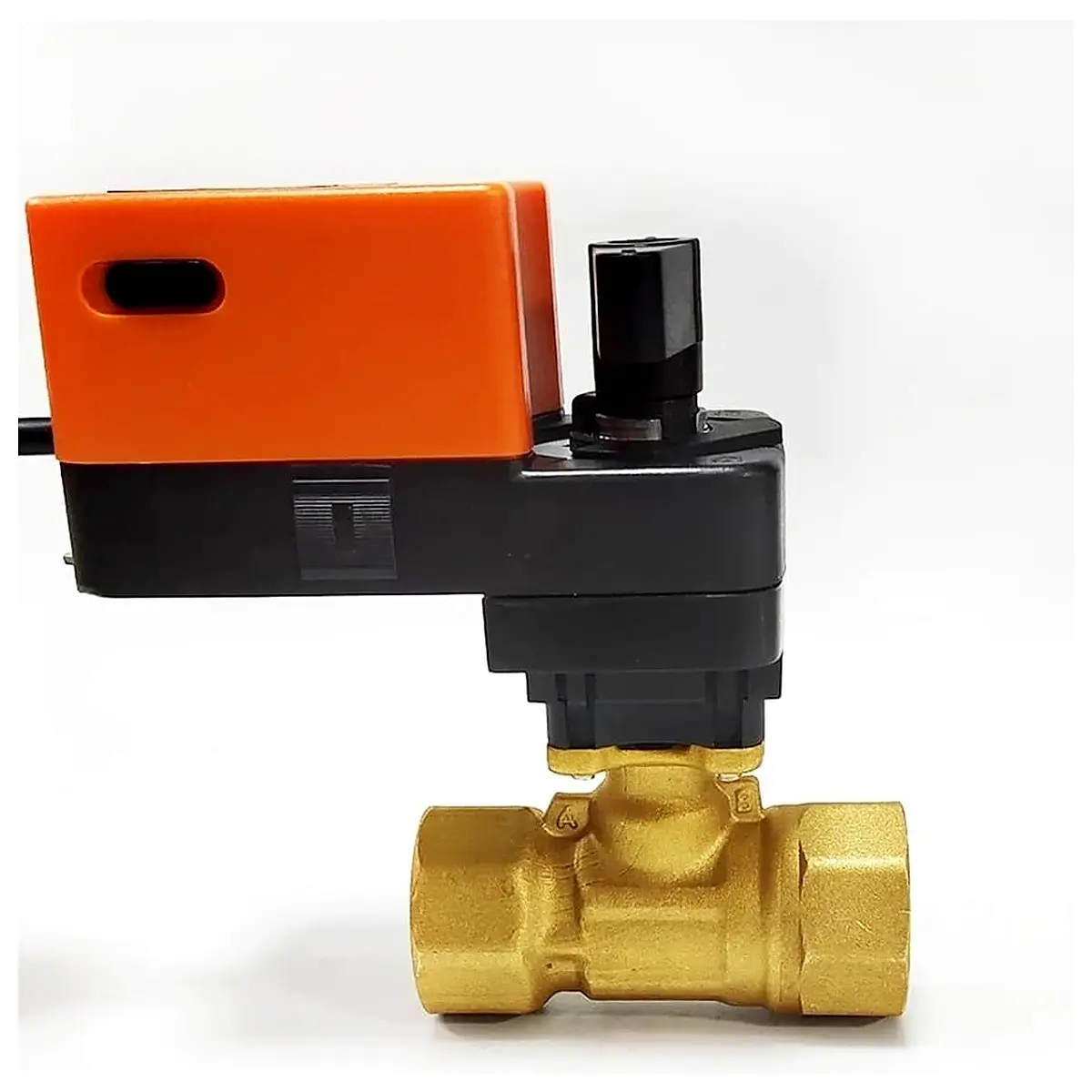 Proportioning Modulating Valve 0 10V AC DC24V 4 20mA Brass Valve for Flow Regulation or On Off Control Water Treatment HV AC 0 10V