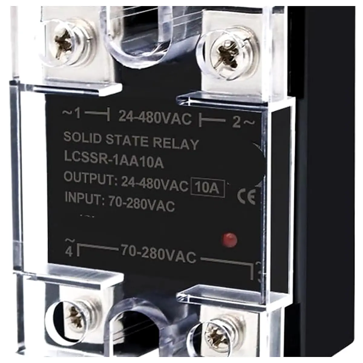 1pc Solid State Relay 10A 25A 40A 60A 80A 100A 120A 200A 240A Single Phase Control DC to AC to to 3 32VDC 100A