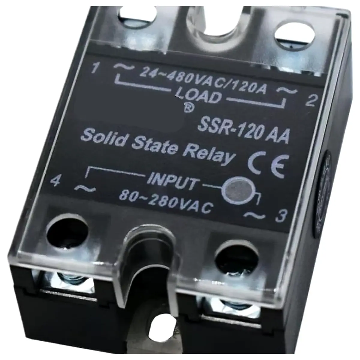 SSR AC Control AC 110V 220V Input 24V 480V Load 10A 40A 100A 120A High Current Solid State Relay 220V AC SSR 100AA 100A