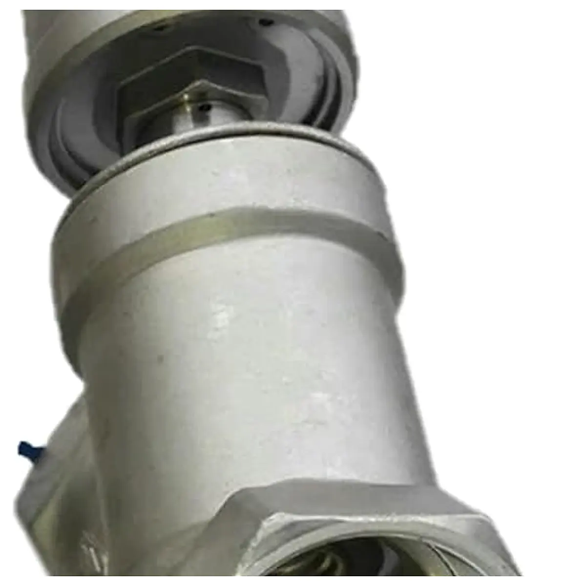 DN80 Stainless Steel Pneumatic Actuator Angle Seat Valve 16bar for Steam Gas Oil Normally Closed Single Acting