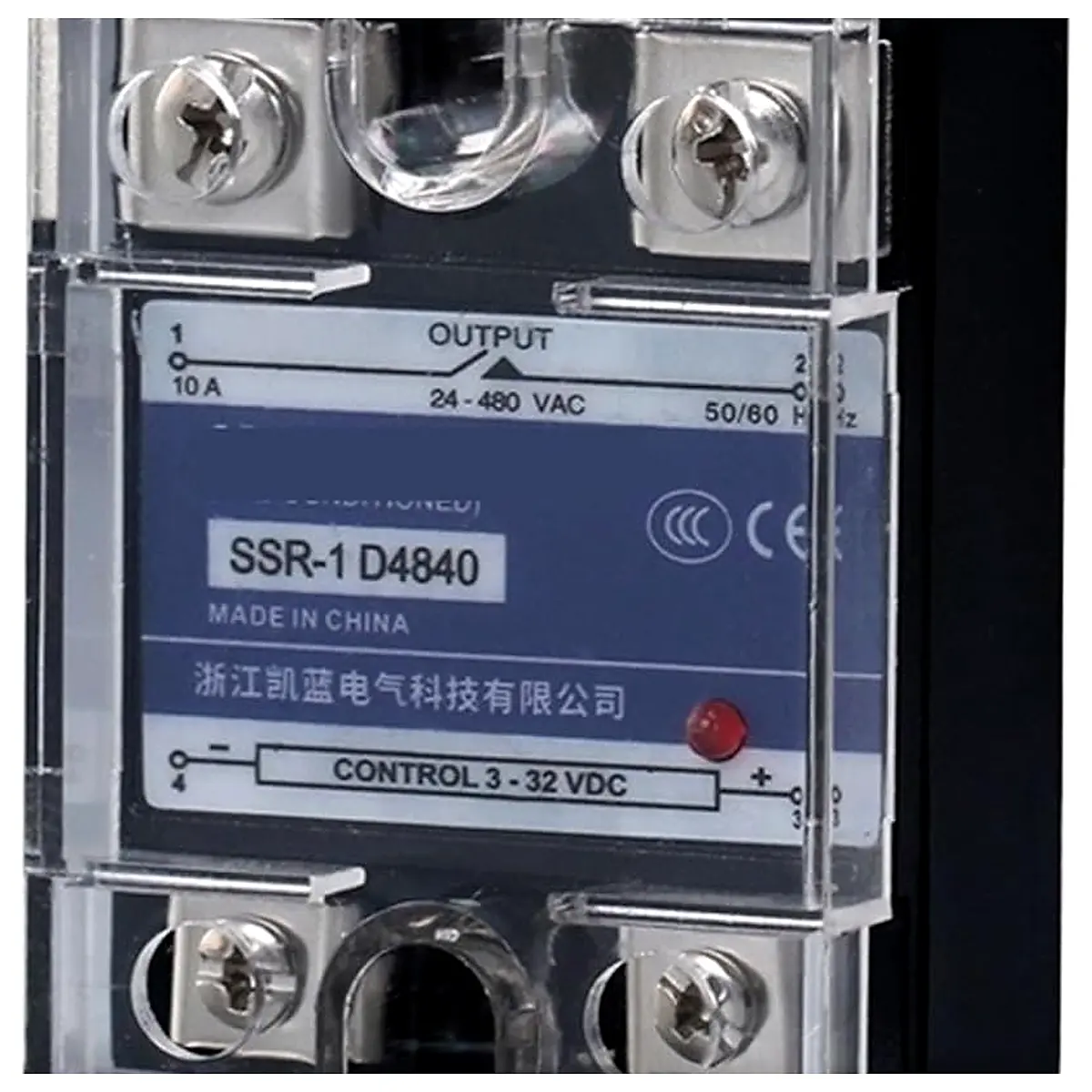 SSR 10AA 25AA 40AA SSR Single Phase AC Control AC Heat Sink 70 280VAC to 24 480VAC 60A 80A 100A AA Solid State Relay 80AA