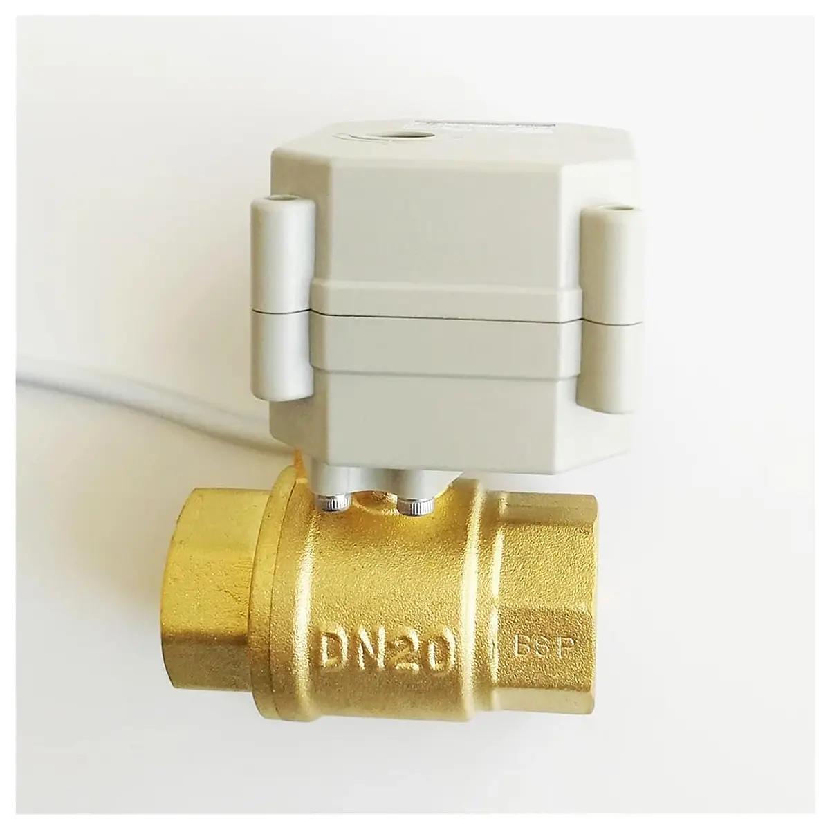 TFM20 B2 C 2 Way Brass 3 4 DN20 Proportional Valve DC9V 24V 0 5V 0 10V or 4 20mA 5 Wires for Water Modulating Control NPT, OUTPUT PWM 0V TO 10V