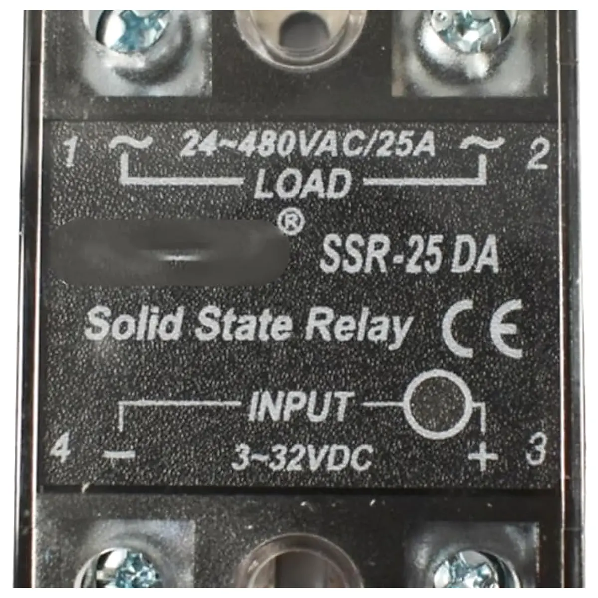 10A 25A 40A 80A 100A 120A High Power AC SSR Solid State Relay 12V Module 230V AC Load 3 32VDC Input SSR 25DA 25A